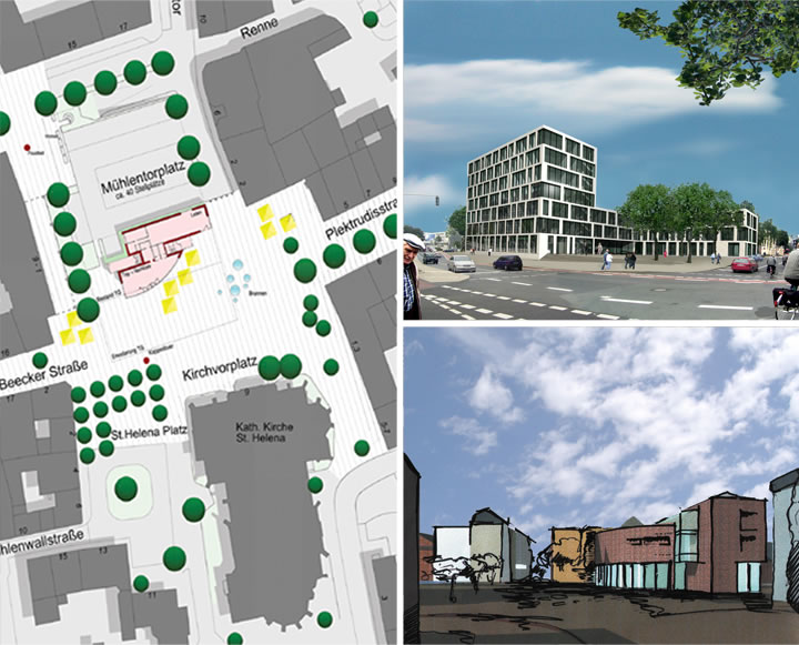 Mühlentorplatz Rheindahlen